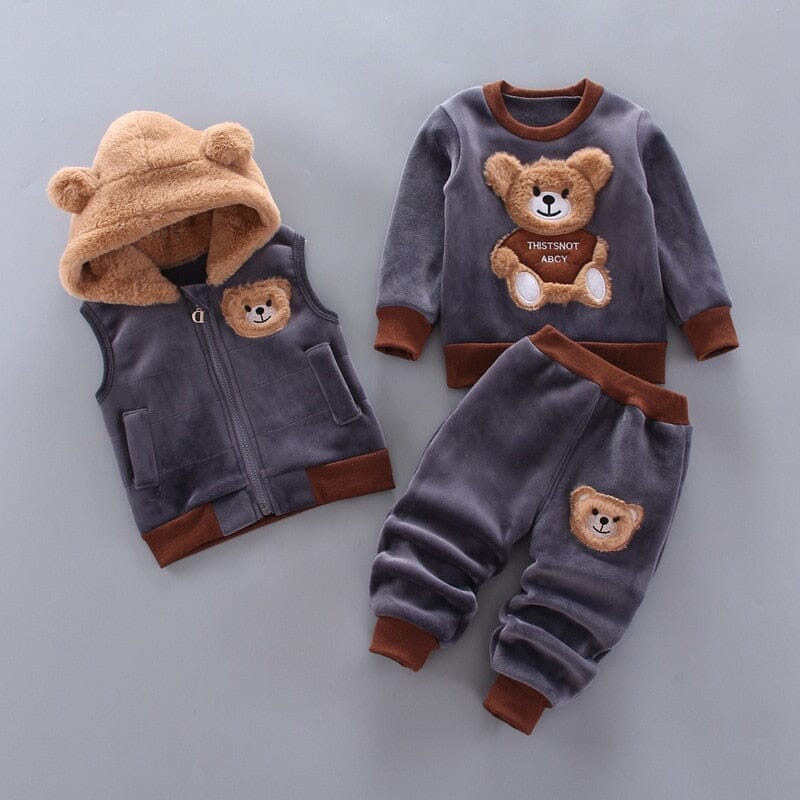 Conjunto inverno Urso Infatil