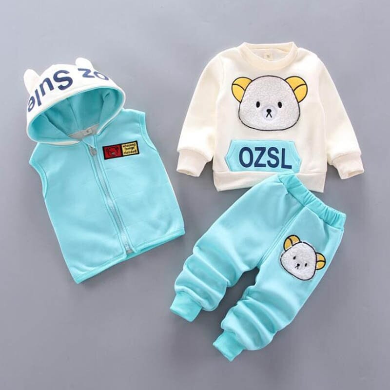 Conjunto inverno Urso Infatil