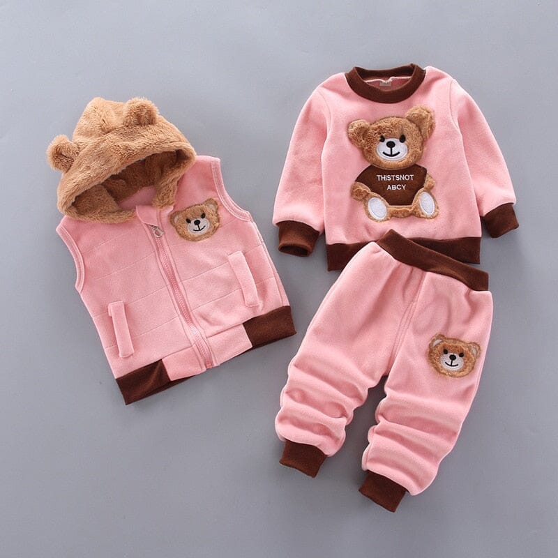 Conjunto inverno Urso Infatil