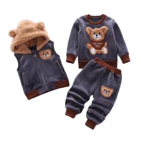 Conjunto inverno Urso Infatil